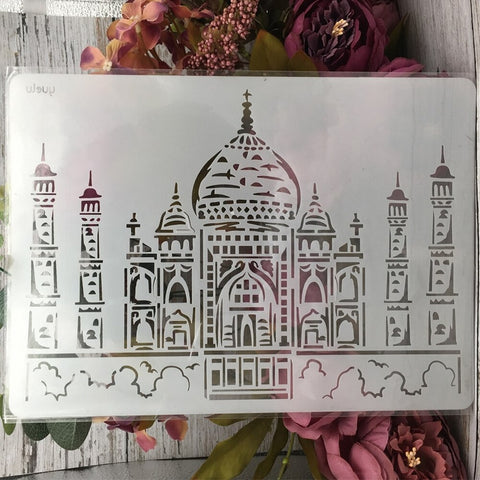 Pochoir Taj Mahal