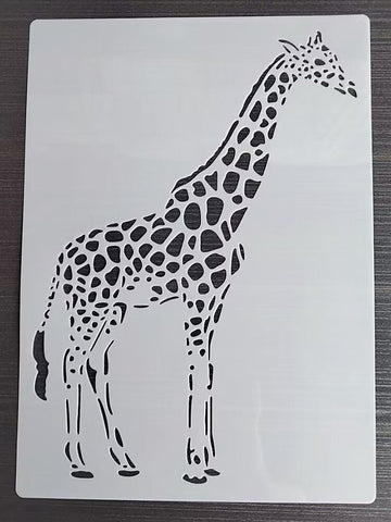 Pochoir Décoratif Girafe