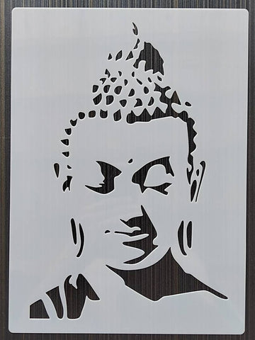 Pochoir Mural Bouddha